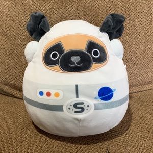 8 INCH SPACE PUG SQUISHMALLOW